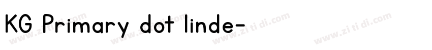KG Primary dot linde字体转换